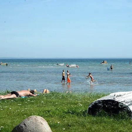 Quaint Holiday In Bjert With Beach Nearby בית נופש